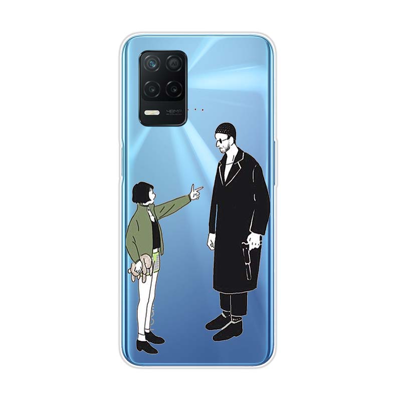 Милый Леон Матильда для Realme 8 8i V3 V5 GT Neo Flash Edition Explorer Master Neo2 Narzo 30 50i 50A C21Y, чехол для телефона