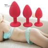 Силиконовая анальная пробка для сексуальных игр