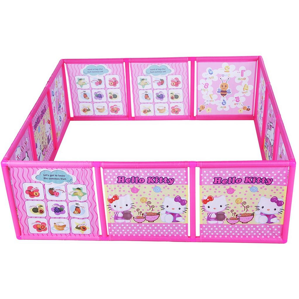 Детский манеж для игр малышей, ограждение для игр в помещении, защитное ограждение для игрового домика(синий)