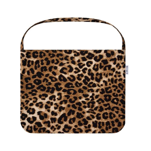 EMIS NEW LEOPARD CORDUROY ECO BAG (Beige)