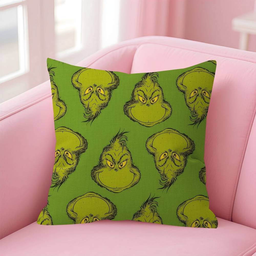 Movie The classic GGrinches Personalized Pillow Cover Kids Bedroom Wild Party Decor Pillowcase kid Birthday shower Gift