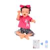 18inch Lifelike Baby Dolls Vinyl Movable Arms Legs Washable Reborn Baby Doll with Fashionable