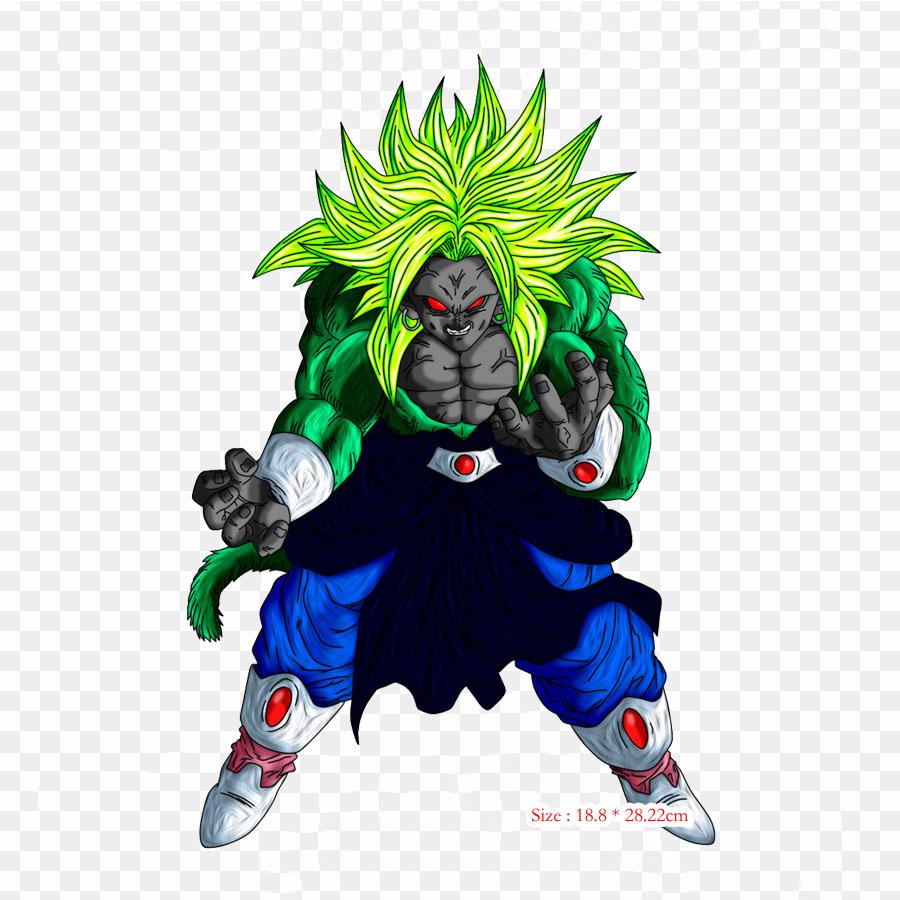 Нашивки для сумки для одежды, термонаклейки с утюгом и узором Broly Vegeta, моющиеся, теплопередача