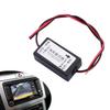 12V DC Power Relay Capacitor Filter Connector Rectifier for Car Rear View Backup Parking Camera Eliminate interference Connector