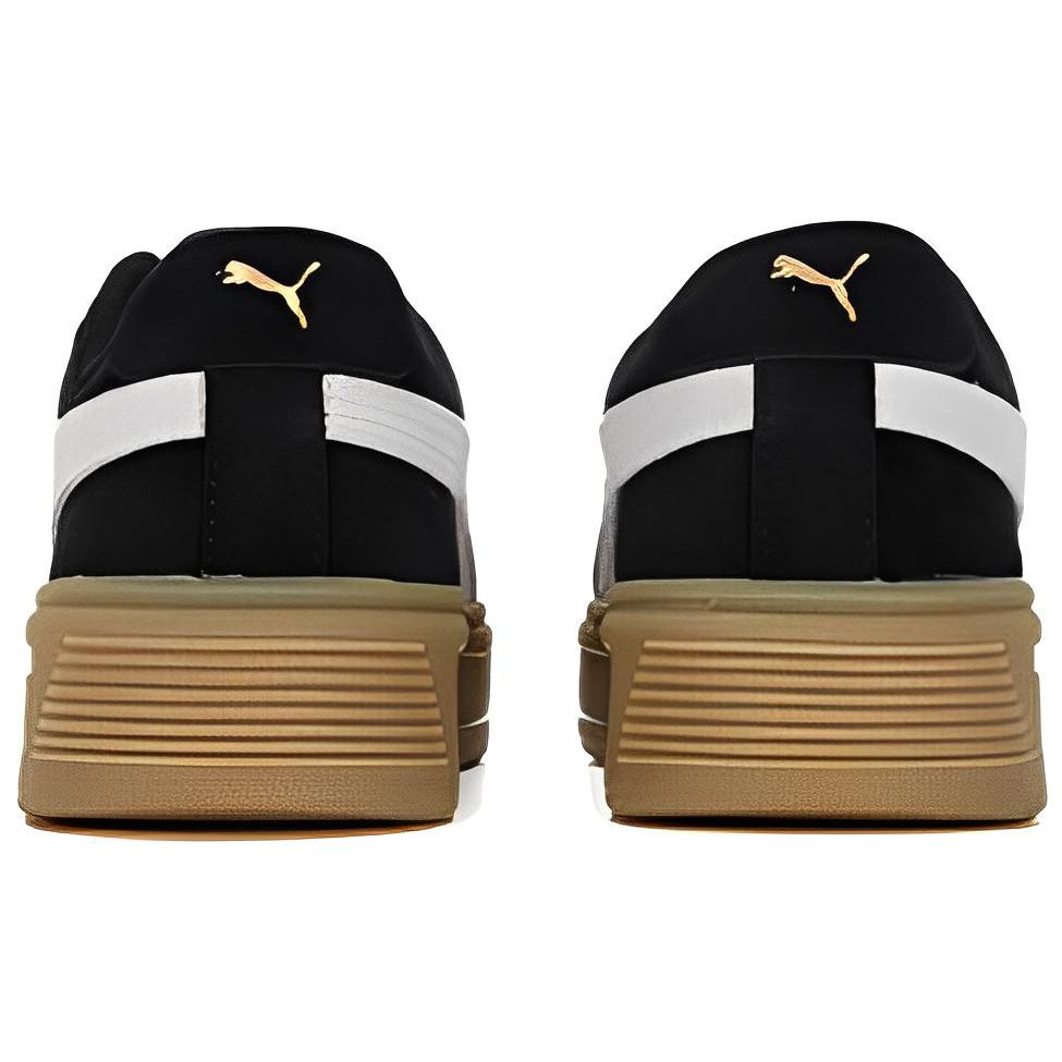 Puma Кроссовки Smash Platform V3 Black Gum Женские Белое Золото 391942-02