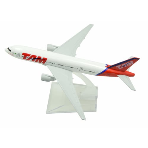 TANG DYNASTY 1/400 16cm TAM Airlines Boeing B777 Alloy Airplane Model Toy