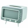 Creative Desktop TV Tissue Box Cover Retro Paper Storage Case Cell Phone Holder  Kitchen