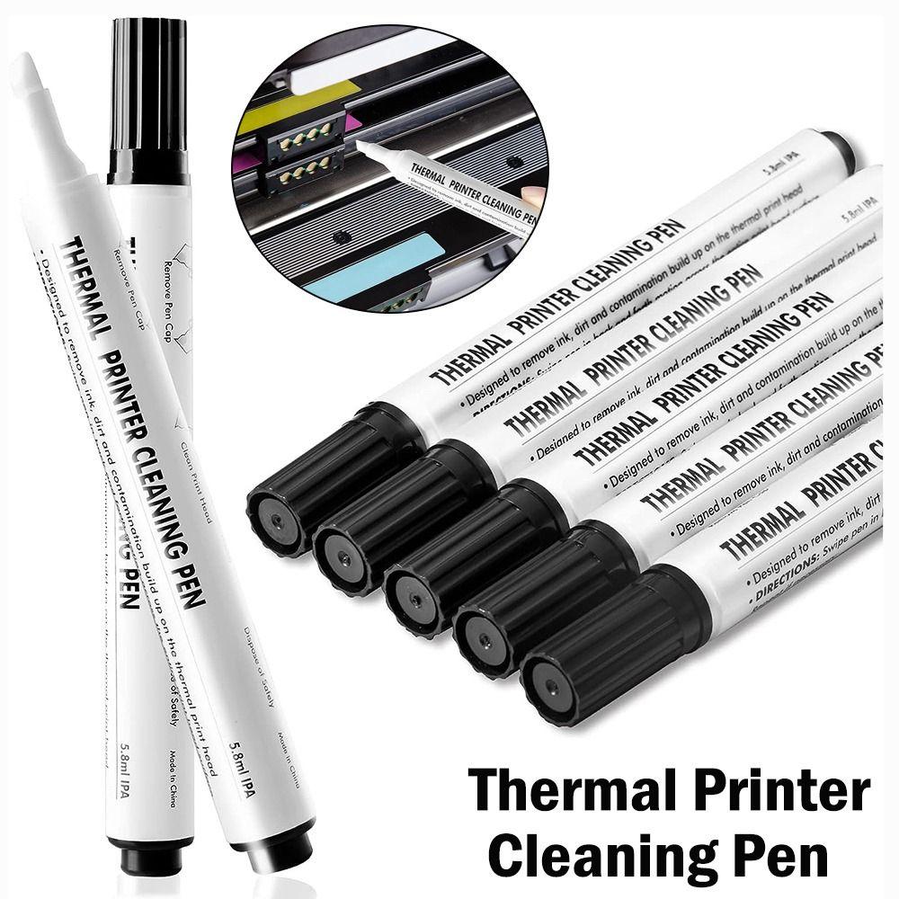 White Thermal Printer Cleaning Pen Decontamination Scanner Supplies  For Epson