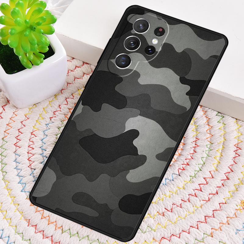 Камуфляжный Модный Чехол для Телефона Samsung Galaxy note 10 pro S26 Ultra S23 S24 FE S25 S21 S22 PLUS ударопрочный Чехол
