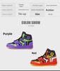 Кроссовки EVA Anime Limited Edition AJ High-Top для пар — мужская повседневная баскетбольная и спортивная обувь