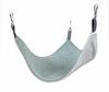 Triangular Hammock for Rodents Mint Structure + Gray Minky