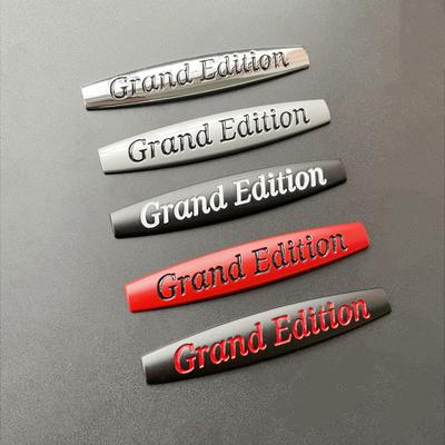 3D Металлический Логотип Эмблема Grand Edition Значок на Крыло Автомобиля Наклейка Grand Edition Аксессуары