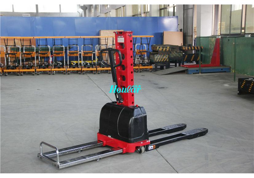 HOULAR SDYG-Z05 Semi-Electric Forklift: Lightweight Portable Cargo Loader & Fully Electric Unloader