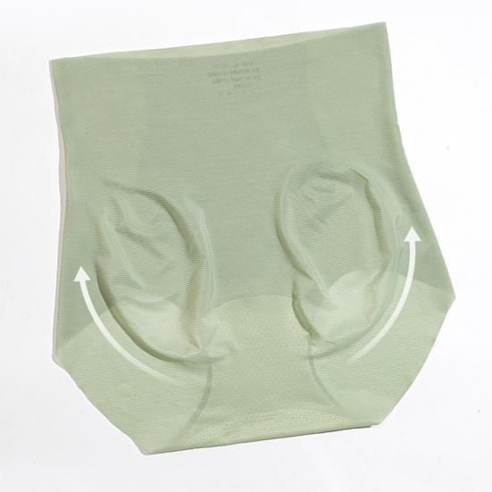 Женское ультратонкое нижнее белье Ice Silk, бесшовные трусики с высокой талией, полностью закрывающие эластичные трусы