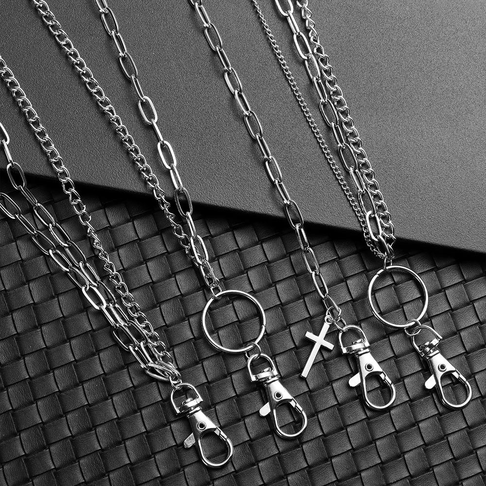 Women Punk Jewelry Jeans Jewerly Hip Hop Chain Keychain Pants Chain Trousers Decoration Waist Chain