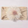 Hot-selling new baby headband cute mesh flower baby jacquard headscarf comfortable children's jewelry