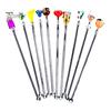 10Pcs Mixed Bar Puddler Muddler Stirring Ladle Stirrer Swizzle Sticks Cocktail Picks