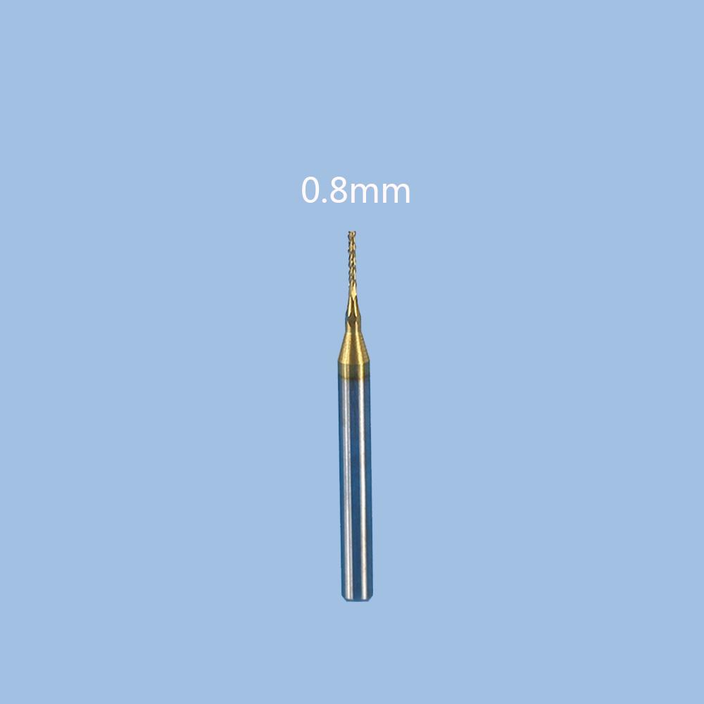 Carbide Engraving/Cutting Titanium Coated Shank Drill Bit Edge Cutter End Mill Milling Cutter