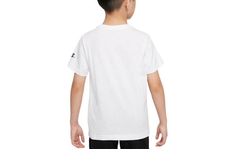 Nike Детские футболки с круглым вырезом, средней жесткости DX7623-100