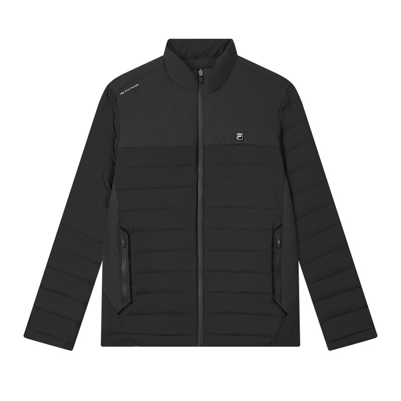 Men's Jacket FILA Down Jacket Men's Jet Black