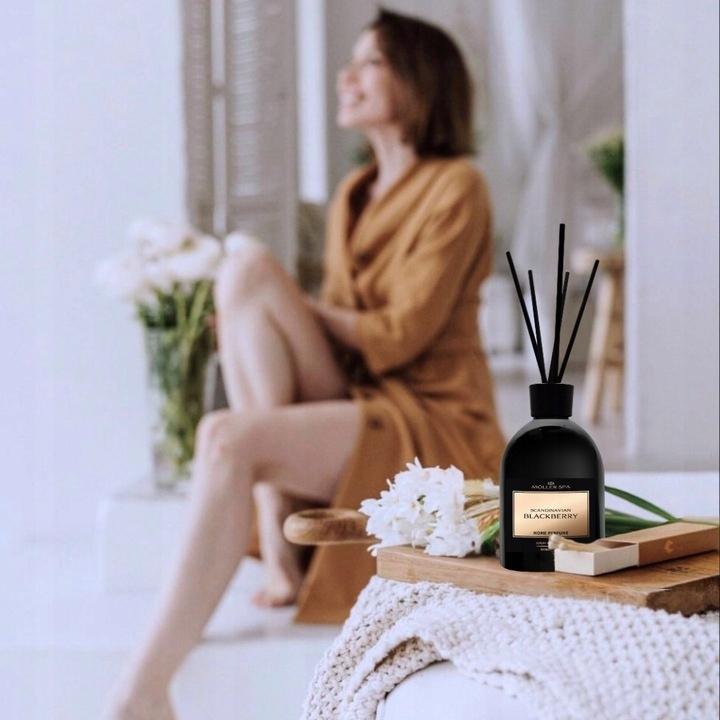 Scandinavian Blackberry Home Fragrance Diffuser 90 Days Reed Sticks 250Ml