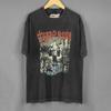 Футболка Terrorizer World Downfall Repulsion Napalm Death Метал-группа Стиранный Хлопок Винтажная Короткий Рукав Одежда Мужские Рубашки