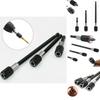 3pcs Set 1/4 Hex Shank Screw Driver Extension Bit Quick Release Holder Tool Efficient Magnetic Bit Holder For Precise And Secure Fastening