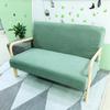 Чехол-футон из цельного дерева, защитный чехол для дивана, мягкая мебель без подлокотников, чехол с эластичной подошвой для детей, спандекс, жаккард