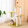 Кошачье дерево Кошачья башня, Многоуровневое кошачье дерево для домашних кошек, Высокое кошачье дерево для больших кошек Kitty, Центр деятельности с мебелью для кошек