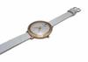 Pierre Lannier Watch Crystal Watch Leather Belt P097M900 Imported Pink Gold White Belt [Pierre Lannier] Women's [Regular Product]