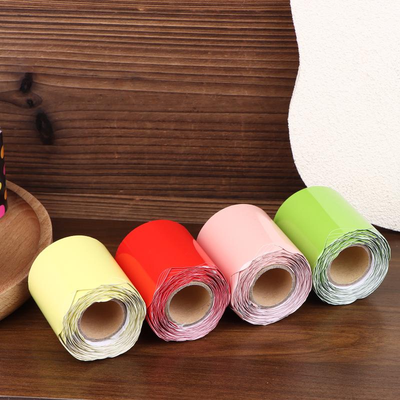 10M Colorful Self Adhesive Border Trim Sticker Classroom Decor 26 Colors Flexible Wall Sticker for Bulletin Boards