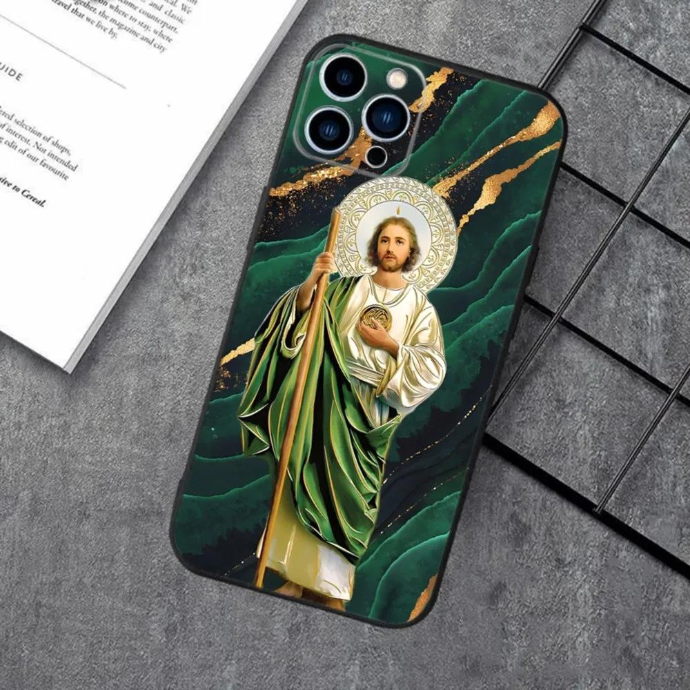 Христианский чехол для телефона Иисус Для iPhone 17 air 16 e 15 14 13 12 11 Pro Max Plus Mini SE 2020 2022 Funda Coque