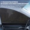 Универсальные аксессуары для стайлинга автомобиля Солнцезащитная шторка для бокового окна, УФ-защитный козырек, солнцезащитная шторка для заднего окна D4X0