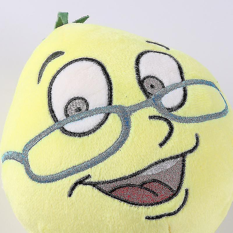 Ms.lemons And Mr.tomatos Plush Toy Game Character Soft Stuffed Doll For Kid Gift