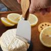 1 шт. Нож для сыра - Нож для сыра из нержавеющей стали с ручкой из акации