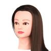 Hair Training Head Manikin Doll Mannequin Long for DIY Cutting