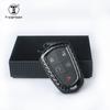 Чехол для ключа автомобиля из углеродного волокна T-Carbon для Cadillac Escalade Cts Xts Ats Sts Xt4 Xt5 Ct6 Srx Чехол для ключа Аксессуары