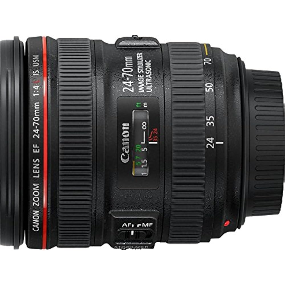 Стандартный зум-объектив Canon EF24-70mm F4 L IS USM, совместимый с полнокадровыми камерами