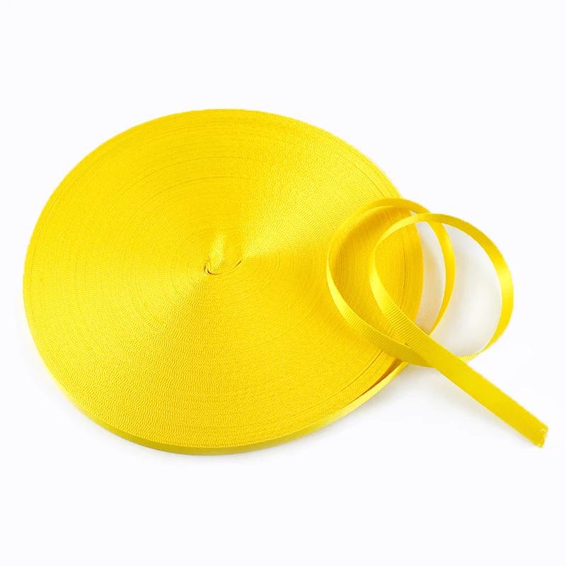 Meetee 45 метров 10 мм Нейлоновая Стропа Лента Ременные Ленты Декоративная Лента Ленточки Шнурки Косая Бейка Аксессуары для Рукоделия и Шитья