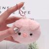 Очаровательный пищащий плюшевый брелок в виде свинки - Милый розовый кулон-свинка в подарок