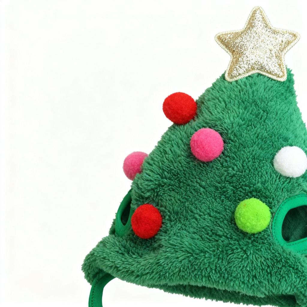 Dog Christmas Costume Cute Holiday Cosplay Pet Hat Bandana Cute Cat Christmas Costume Set for Gathering Party Photoshoot Photo