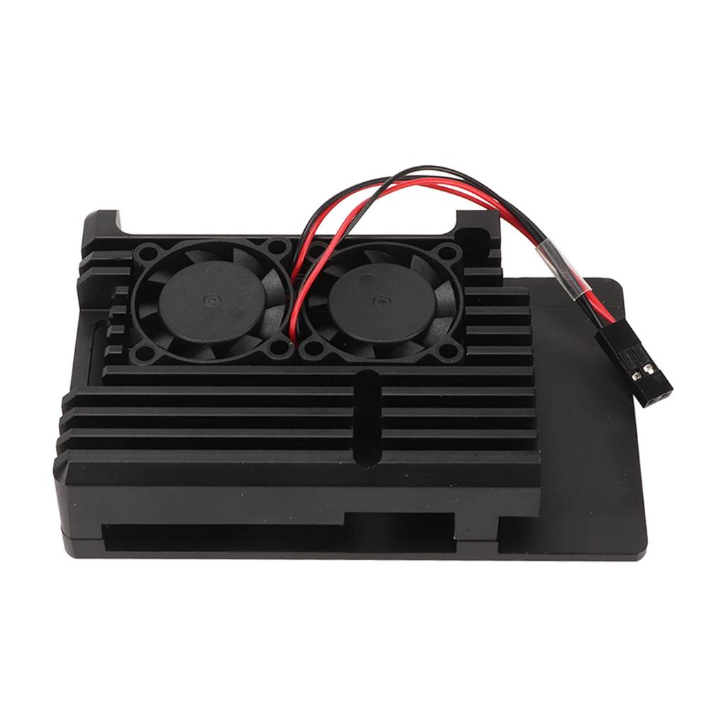 For RasPi 4b Heatsink Aluminum Alloy Good Heat Dissipation for RasPi 4b Cooling Metal Case with