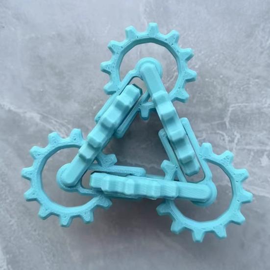 Игрушка-спиннер Infinity Gear для снятия стресса и тревоги, для концентрации внимания, вращающаяся, скручивающаяся, перекидывающаяся, с шестеренками, для детей, подростков, взрослых, портативная