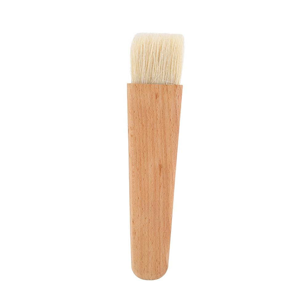 Comfortable Baking Brush Hanging Hole Design Barbecue Utensil Wooden Barbecuing Brush  BBQ Cooking