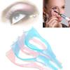 Makeup Tool Eyelash Comb Applicator Template Eyeliner Eyebrow Stencil Models Guide Card 5in1 Mascara