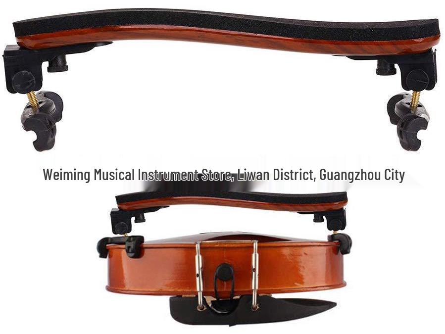 Удобная эластичная плечевая подставка для скрипки с подбородником
