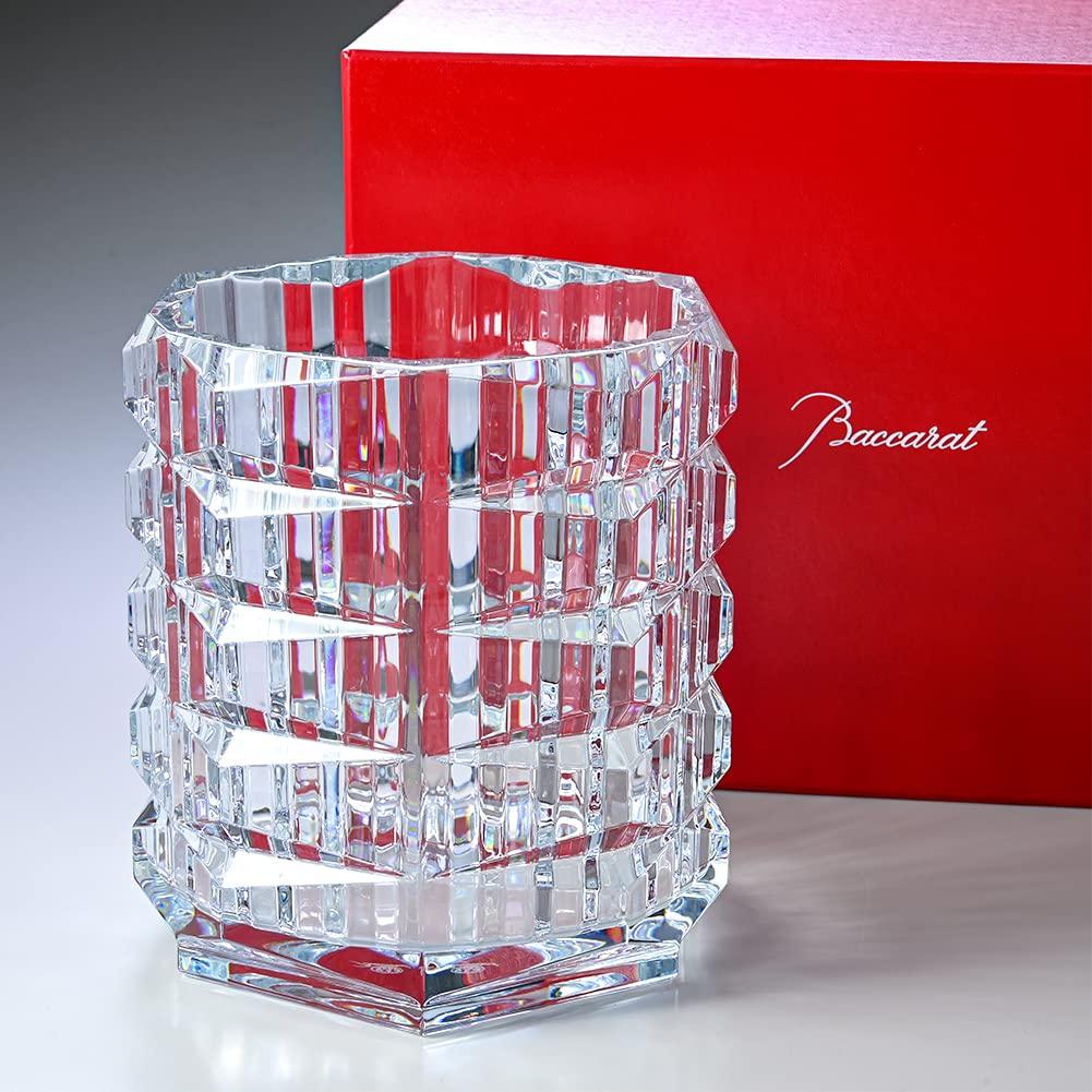 Baccarat Grand Candle Holder Base Vase Luxor Clear 2811508 [Used]