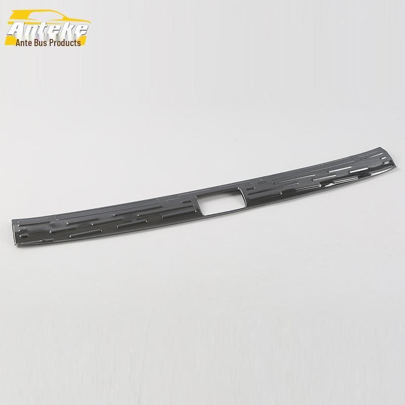 Защитная накладка заднего бампера из нержавеющей стали для защиты багажника и задней двери