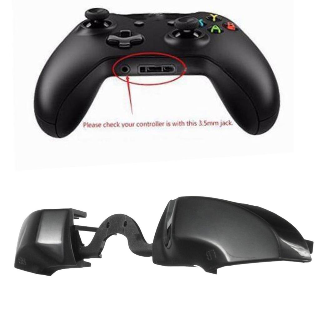 Черные сменные бамперы, кнопки LB RB для контроллера Microsoft Xbox One Elite