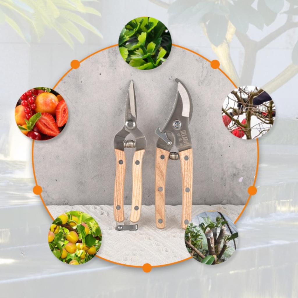 Ножницы для обрезки Meperez Садовые инструменты, садовые ножницы премиум-класса, секаторы для цветов, кустарников, роз и плодовых деревьев для сада и огорода Ножницы для растений